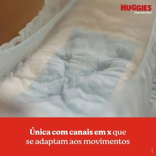 Fraldas Huggies Supreme Care Hiper G Com 58 Unidades