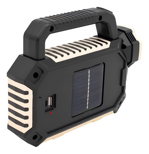 Linterna Multifuncional Carga Usb / Solar / Camping Linterna