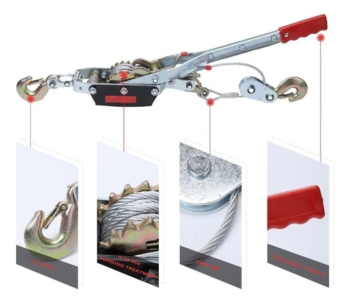 Extractor De Potencia De Doble Engranaje, Extractor De Cable