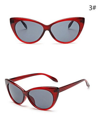 Lentes Ojo De Gato Gatubela Dama Sexy Anteojos Montura Marco