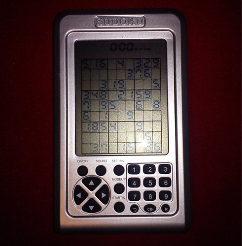 Sudoku Electrónico, Un Millón De Juegos En Un Sólo Aparato