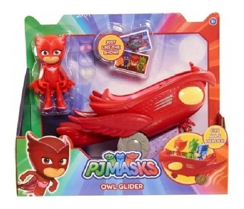 Pj Masks Héroes En Pijamas Catboy Owlette Móvil Carro Figura