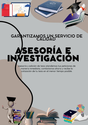 Imagen 3 de 3 de Asesorías Para Artículos, Monografías, Tesis, Ensayos