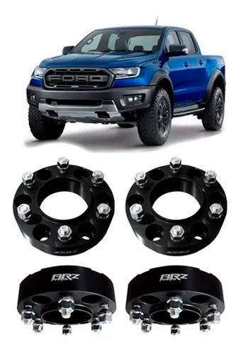 Espaciadores Rin Llanta Ford Ranger 1.5 PuLG 6x139.7x93.1