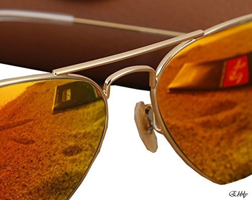 Gafas De Sol Tipo Espejo Color Naranja