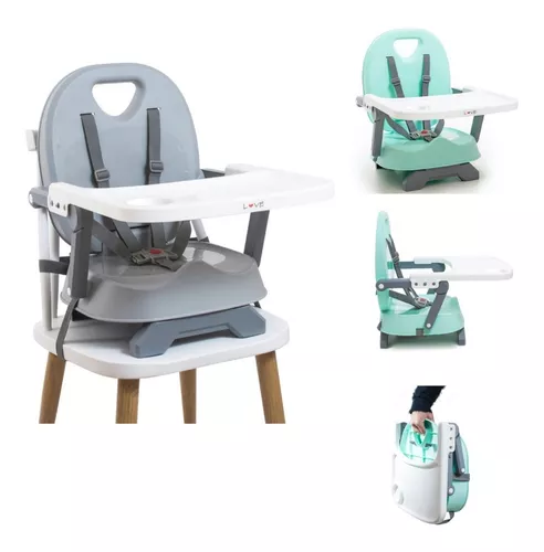 Silla De Comer Bebe Booster De Mesa Plegable Love 610