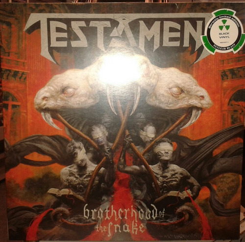 Testament (metallica Slayer) Brotherhood Of Snake Vinilo