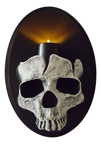 C Lámpara De Pared Calavera Decoración De Halloween Familia