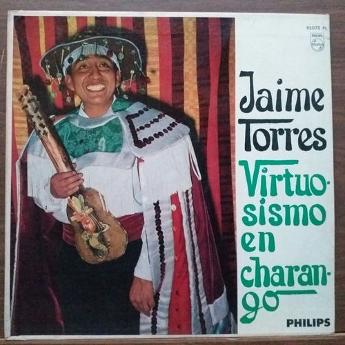 Jaime Torres - Virtuosismo En Charango - Lp 1964 Folklore