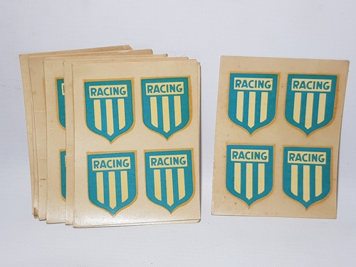 Imagen 5 de 7 de Racing Club Antiguas Calcomanías Lote X 35 Mag 57120