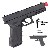 Comprar Pistola Airsoft Rossi R17 Green Gas Blowback Gbb