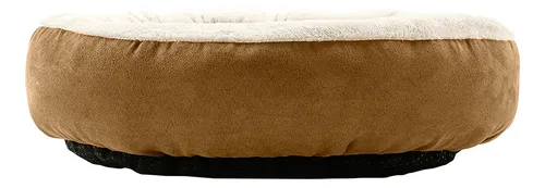Cama Para Mascotas Dona 51cm Base Antideslizante Color Marrón