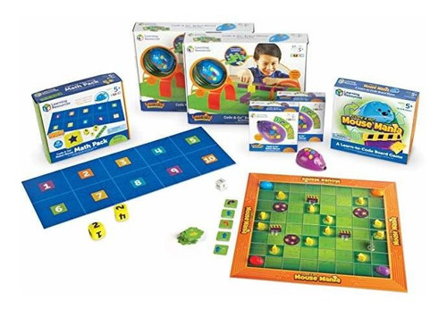 Learning Resources Code & Go Robot Mouse Classroom Set