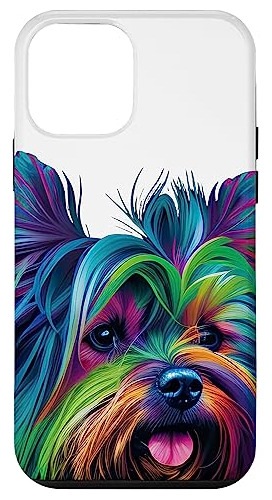 Funda Para iPhone 12 Mini Yorkie Pop Art-02