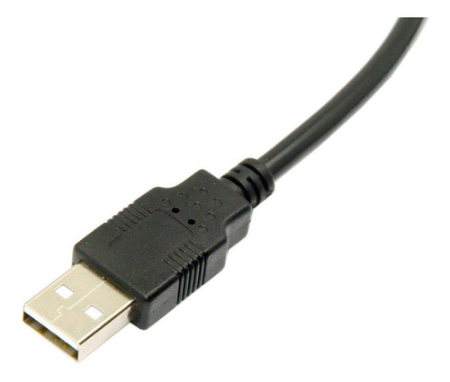 Usb B De 1,8 M, Macho De 5 Pinos, 90 Graus, Inclinado Para A