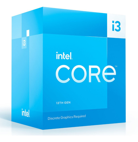 Procesador Intel Core I3 13100f 3.4ghz Lga 1700 