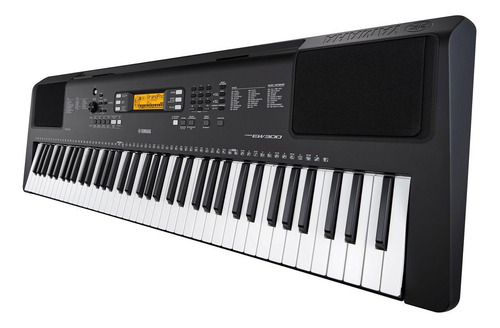 Imagen 2 de 3 de Teclado musical Yamaha PSR Series EW300 76 teclas negro