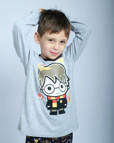 Pijama Largo Brilla En La Oscuridad Niño Niña
