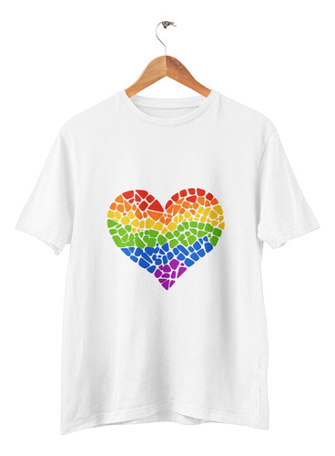 Playera Personalizada Pride Lgbt Orgullo Gay Corazon 2