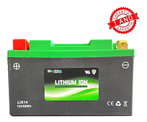 Batterie Lithium YTX14-BS Skyrich Moto BMW,Honda,Kawasaki,Suzuki