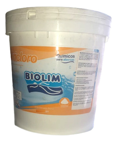 Cloro Para Albercas Tricloro Polvo (20 Kg) Biolim