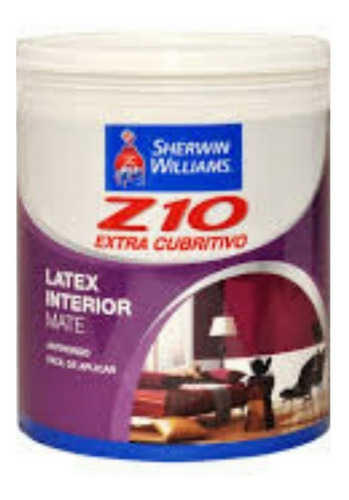 Latex Interior Sherwin Williams Z10 Antihongos X 1 Lt