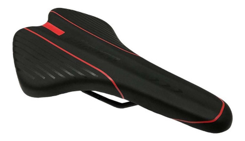 Banco Selim Elleven 270 X 160 Mm Bike Bicicleta Mtb Vermelho