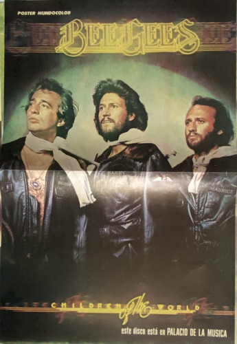 Lámina, Bee Gees, Antiguo Poster Mundocolor, Cr8