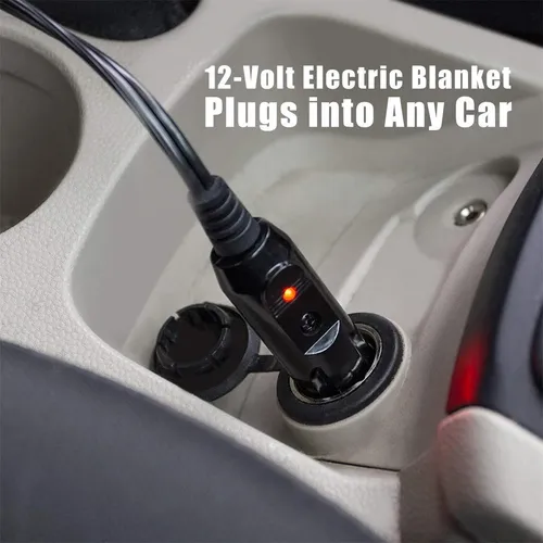Heated Car Blanket Electric Heated Travel Blankets For Auto