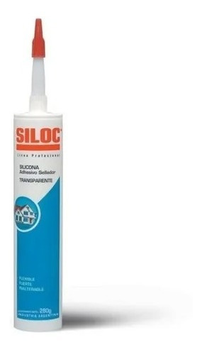 Silicona Adhesivo Sellador Siloc Uso General X 280g 
