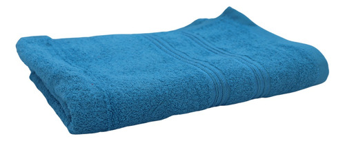Juego 3 Toalla De Baño Grande Cuerpo Completo Algodón Suave Color Azul Claro 2 Rayas