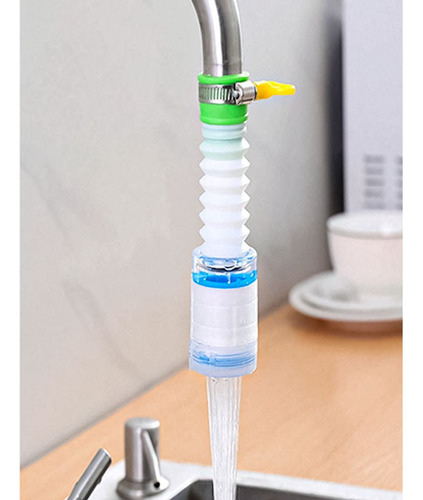 Adaptador Para Canilla Con Extensor De Chorro + 2 Repuestos A Disponibilidad