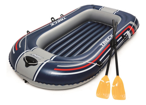 Bote Inflable Con Remos E Inflador Treck X1 2.28x1.21m Bestw