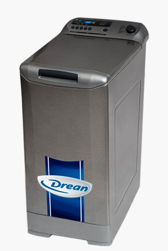 Imagen 2 de 5 de Lavarropas Carga Superior Drean Gold 10.8 Gris Acero 8 Kgs