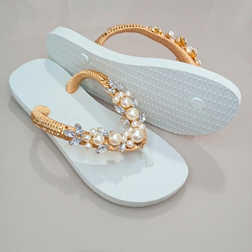 Chinelo Havaianas Bordado .