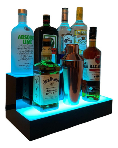 Estante Led De Exhibición De Botellas De Licor De College In