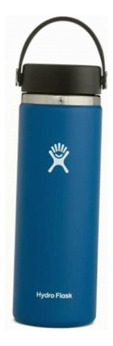 Hydro Flask Wide Mouth Botella Térmica Con Tapa Flex Cap Color Cobalto