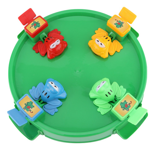 Green Classic Board Games Hungry Frogs Game Family Game For