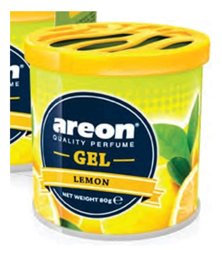 Ambientador  Areon Gel Limón 80g X1 Carro