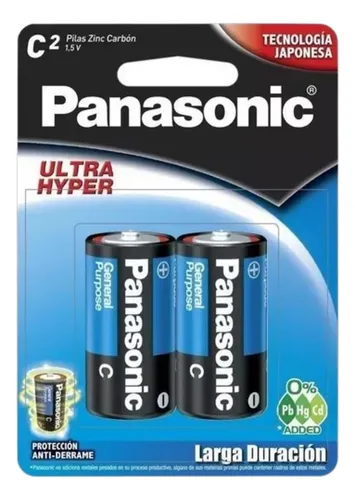 Pila Panasonic Tipo C X12 Und Grande