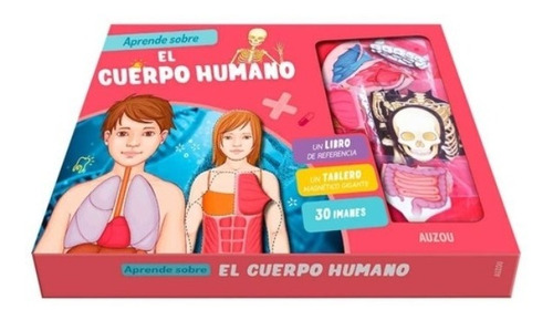 Cuerpo Humano -incluye Libro + Tablero Magnetico + 23 Imanes