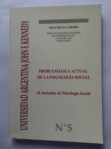 Problematica Actual De La Psicologia Social