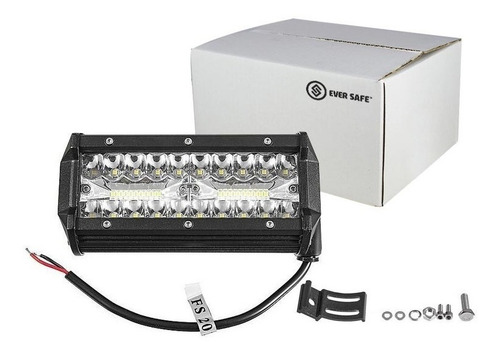 Faro Auxiliar 40 Led Spot + Flood 120w Cosechadora Tractor