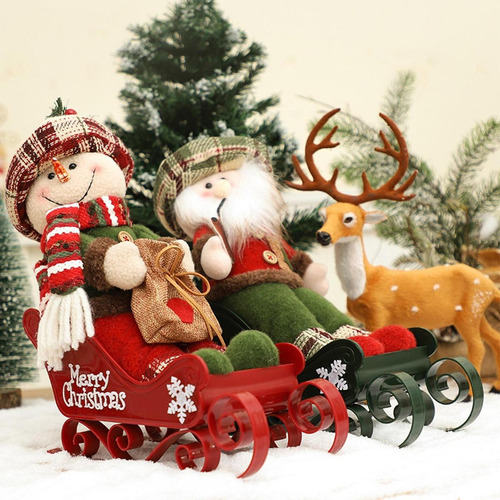 Estatua Navideña, Adorno De Mesa, Accesorios Papá Noel