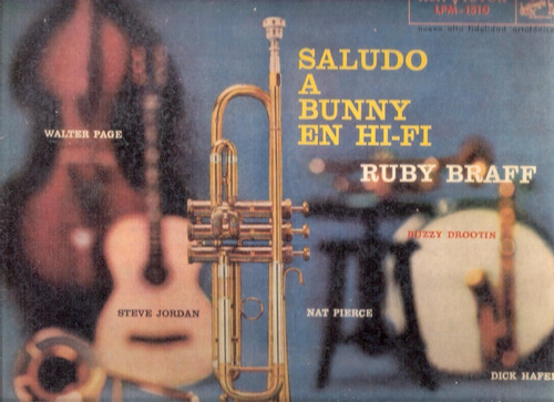 Ruby Braff: Saludo A Bunny En Hi-fi / Lp Rca Victor Nacional