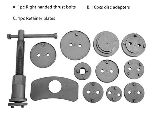 Kuntec Kit De Herramientas De Compresión De Pistón Y Rebobin