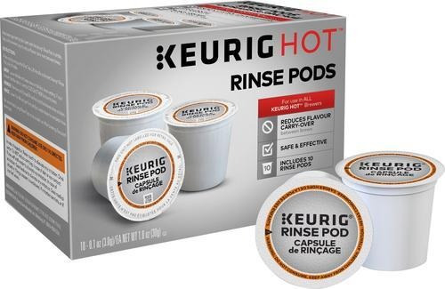 Set De 10 Capsulas De Cafe Keurig Color  Blanco