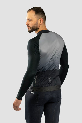 Camisa Masc Free Force Start Gradient Stell Peluciada M Long