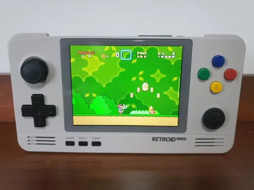 Retroid Pocket 2+ Na Caixa Original ( Playstation, Super Nintendo