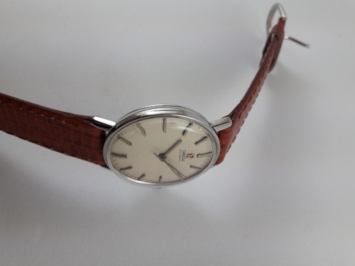 Relogio Omega Automático Vintage Em Aço Tartaruga